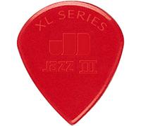 Jim Dunlop Médiators Jazz III XL Nylon Rouge 1,38 mm Lot de 6