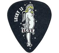 Jim Dunlop L09R.60 Lot de 36 médiators 0.60mm Love Girl