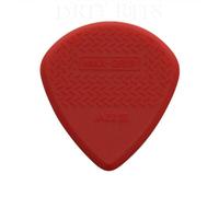 Dunlop - Max Grip Jazz III - Lot de 6 médiators rouges pour guitare dans une boîte pratique.