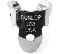 Dunlop Médiators et pouce, nickel/argent, 0,18 mm, paquet de 5 pièces