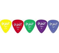 Jim Dunlop Médiators 486PXH Gels Xtra-Heavy Jaune 12 pièces