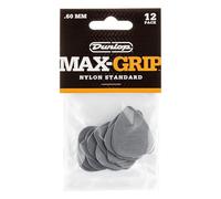 Jim Dunlop Médiators Adu 449P060 Standard MAX-grip 0,60 mm Sachet de 12