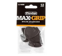 Jim Dunlop – Médiators Nylon Max Grip Standard 100 – 12 pièces