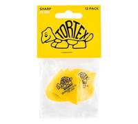 Jim Dunlop Médiators Tortex Sharp 073 Jaune 12 pièces