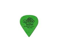 Jim Dunlop Médiators 412P88 Tortex Sharp 0,88 mm Vert Pack de 12