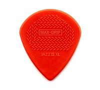 DUNLOP Méditators Max-Grip Jazz III Xl Nylon Pick 1.38mm - 6 pack
