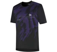 Dunlop Game 1 Short Sleeve T-shirt Noir XL Homme