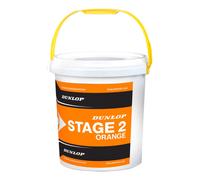 Dunlop Mini Tennis Stage 2 Orange Seau De 60 Balles , Couleur: jaune , Taille: nosize