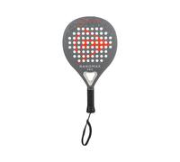 Dunlop Sport Raquette de padel Nanomax Pro – Forme hybride, cadre graphite, Pro EVA, 365 g argenté