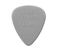 Jim Dunlop Médiators pour guitare 44P60 Nylon Standard 0,60 mm Gris Pack de 12