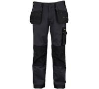 Dunlop On Site Work Trousers Mens Charbon/Noir 3XL Male