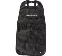 Dunlop - Organiseur de voiture / boîte de rangement / protège-siège en noir avec velcro