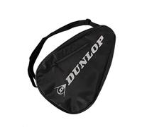 Dunlop Padel Small Paletero - Sac de Padel pour 2 Raquettes, Doublure Thermique Contre la Chaleur, Poche Extérieure pour Accessoires, Bandoulière Réglable, Résistant et Compact, Noir