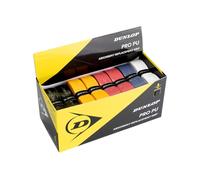 Dunlop Poignée de Rechange Pro PU Squash, Multicolore, 24 Pièces