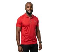 Dunlop Club Short Sleeve Polo Rouge L Homme