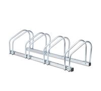 Dunlop Porte-vélos pour 4 vélos Aluminium – Gain de place 120 cm Argent
