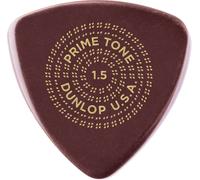 DUNLOP Primetone Triangle Picks ,Smooth,Recharge Paquet,12 PC Dark Brown,1.50