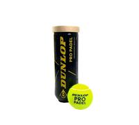 DUNLOP Pro Padel - Balles de Padel pour la compétition et Les Tournois (boîte de 1x3)