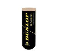 DUNLOP Pro Padel - Balles de Padel pour la compétition et Les Tournois (boîte de 1x3)