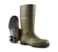 Bottes en caoutchouc de sécurité S5 Dunlop Protomastor vertes pointure 44
