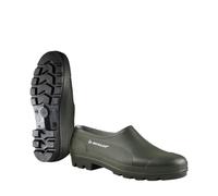 DUNLOP Protective Footwear, B350611, Chaussure en Caoutchouc Bicolore, Vert Foncé, Taille 38 EU
