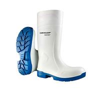 Dunlop Chaussures de sécurité Purofort FoodPro Multigrip S4 embout acier Blanc/Bleu 39