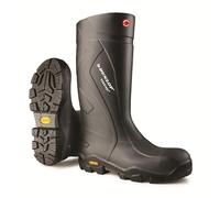 DUNLOP Protective Footwear, CC22A33, Purofort+ Reliance Full Safety Avec Vibram, Noires, Taille 42 EU