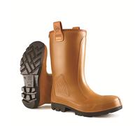 Dunlop Protective Footwear Dunlop Purofort Rig-Air Full Safety FL, Bottes & bottines de sécurité Mixte adulte, Marron (Brown), 40 EU