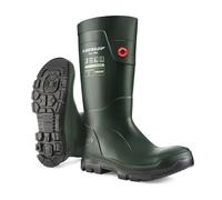 DUNLOP Protective Footwear, LJ0KL01, Purofort TerraPRO Full Safety, Vert/Noir, Taille 36 EU