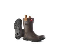 Dunlop Protective Footwear, LJ2HX42, Purofort RigPRO Full Safety, Marron Foncé, Taille 44 EU