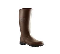 Dunlop Protective Footwear Mixte Terroir Pro Botte Industrielle, Marron foncé/Noir, 39 EU