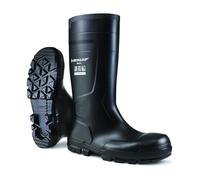 Dunlop Bottes de sécurité Work-It S5 - PVC imperméable, embout en acier, antidérapant - Noir 43