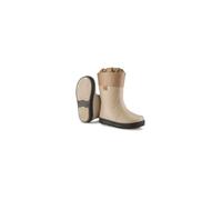DUNLOP Puddle Jumper - Bottes de pluie pour garçons et filles - Bottes de neige - Imperméable - Isolé - Doublure chaude - Brun curcuma - Pointures 25/26