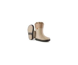 DUNLOP Puddle Jumper - Bottes de pluie pour garçons et filles - Bottes de neige - Imperméable - Isolé - Doublure chaude - Brun curcuma - Pointures 25/26