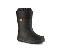 DUNLOP Puddle Jumper Bottes d'hiver noires fourrées pour enfants, garçons, filles - taille 34/35