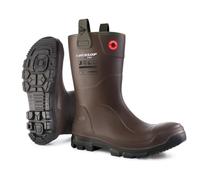 Dunlop Footwear Purofort Rigpro Rubber Boots Marron EU 44 Homme
