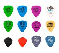 Jim Dunlop Médiators pour guitare électrique PVP113 – Pack varié sachet de 12, couleur naturelle