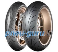 Dunlop Qualifier Core ( 190/55 ZR17 TL (75W) roue arrière, Roue avant )