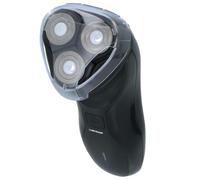 Dunlop Rasoir avec tondeuse - Rechargeable - 3 têtes - Brosse de nettoyage - Noir