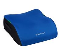 Dunlop Rehausseur de Siège Auto Enfant Bleu Rehausseur de Siège Enfant ECE R129 - Siège Enfant Ergonomique à partir de 3 ans - Siège Auto Enfant Avec Housse Lavable - Coussin Auto Pour Enfant 135-150
