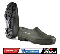 Dunlop Sabot Vert Imperméable À Enfiler Unisexe En PVC Bottes De Jardin