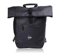 Dunlop Sac À Dos Pour Bicyclette 4en-1 - Étanche - 25 L - Incl. Porte-Bidon - Noir Noir