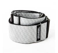 Dunlop Sangle guitare Jacquard - Cube Hatch Light Grey