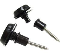 Jim Dunlop – Attache courroies et straplocks – Straplok allongé – Noir