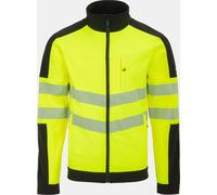 Dunlop Hi Vis Softshell Jacket Mens Jaune/Noir M Male