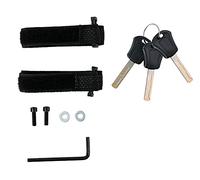 Dunlop Cadenas de Vélo Serrure pour scooter - Verrouillage pliable - Cadenas pou