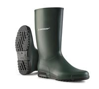 DUNLOP Sport Heritage Green/Black Gummistiefel, Regenstiefel für Damen, Herren, Kinder, Mädchen und Jungen, Grosse 42