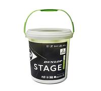DUNLOP Stage 1 Green 60BKT Balle de Tennis Adulte Unisexe, Vert, Taille Unique