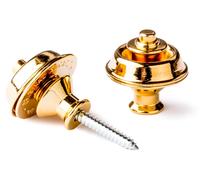 Dunlop Straplok Dual Design Gold