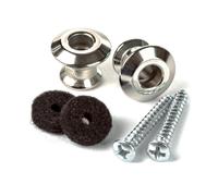 Dunlop Straplok Dual Design Strap Button Set - Nickel